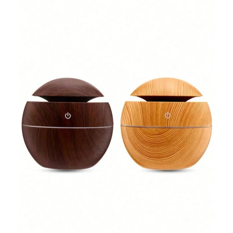 Humidificador de ar de madeira silencioso
