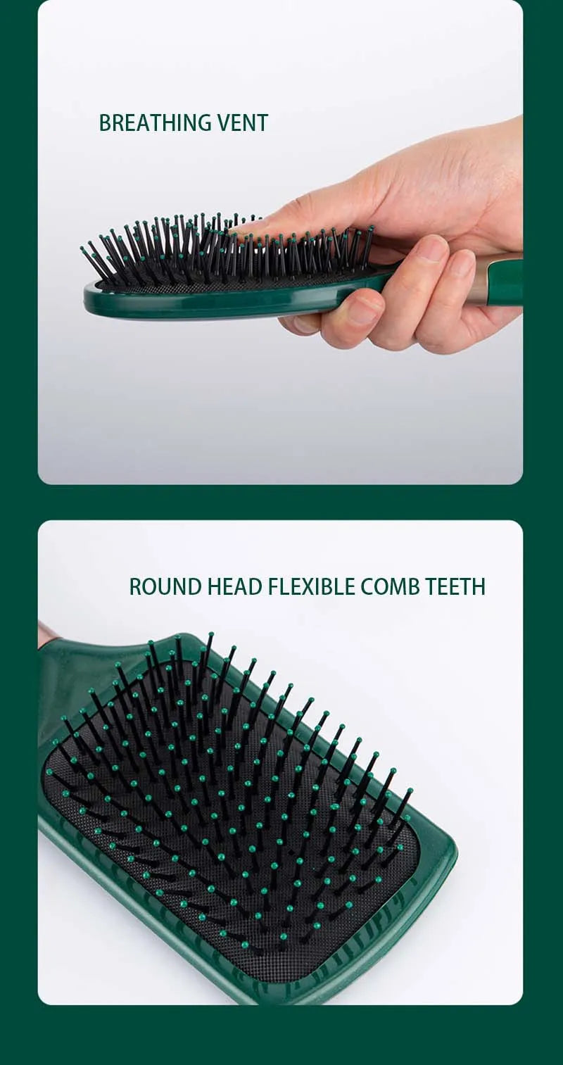 Escova de cabelo oval