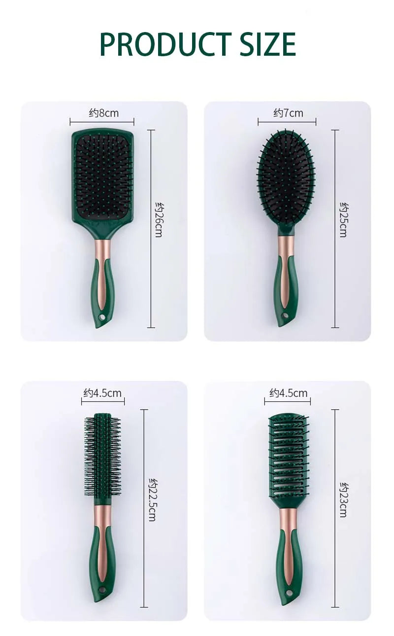 Escova de cabelo oval