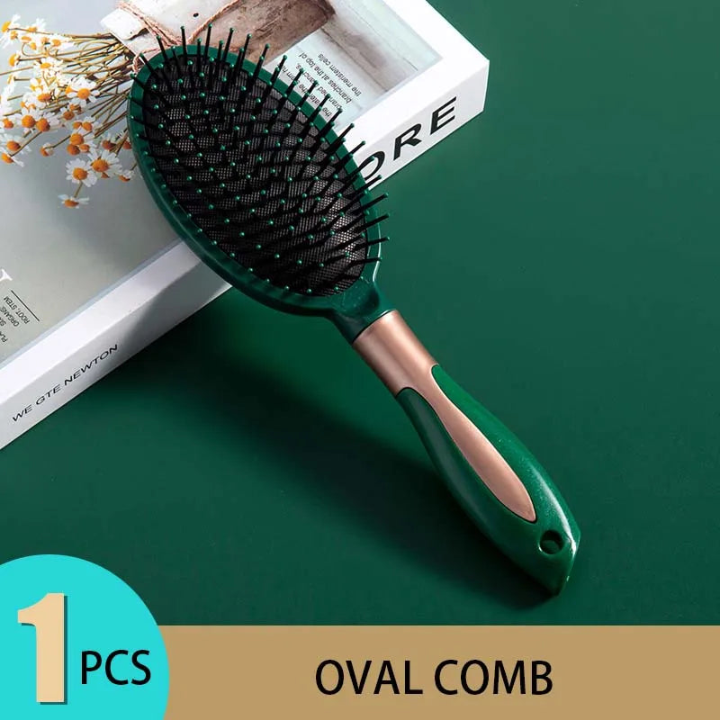 Escova de cabelo oval