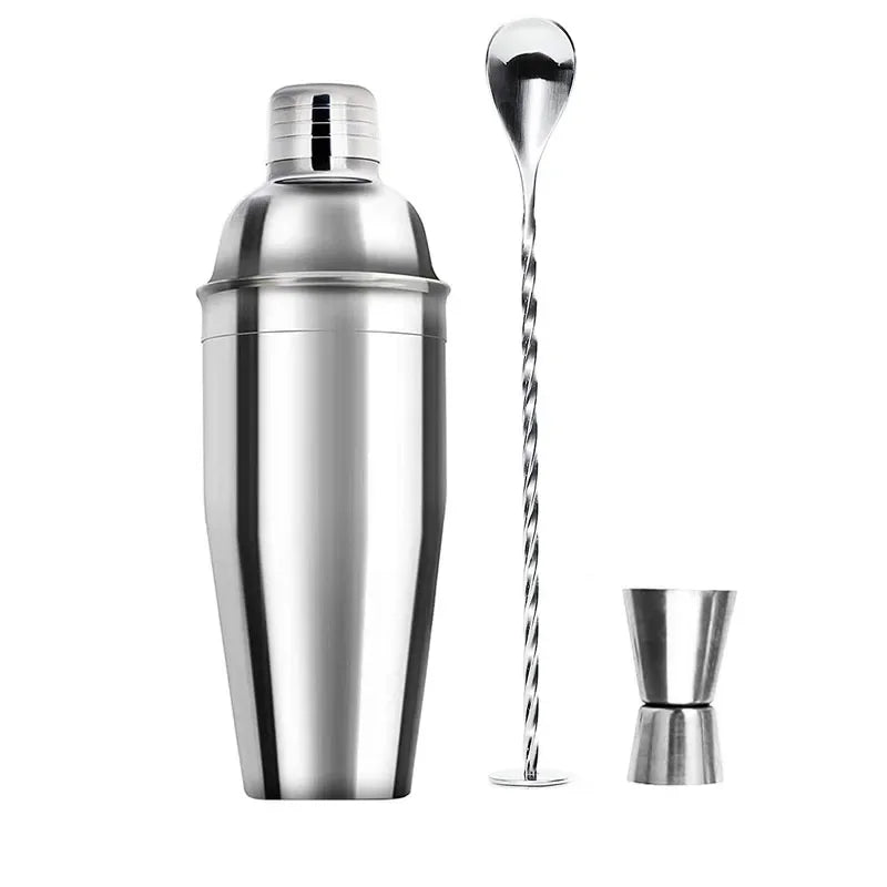 Conjunto de coqueteleira Kit de barman de aço inoxidável Misturador de coquetel