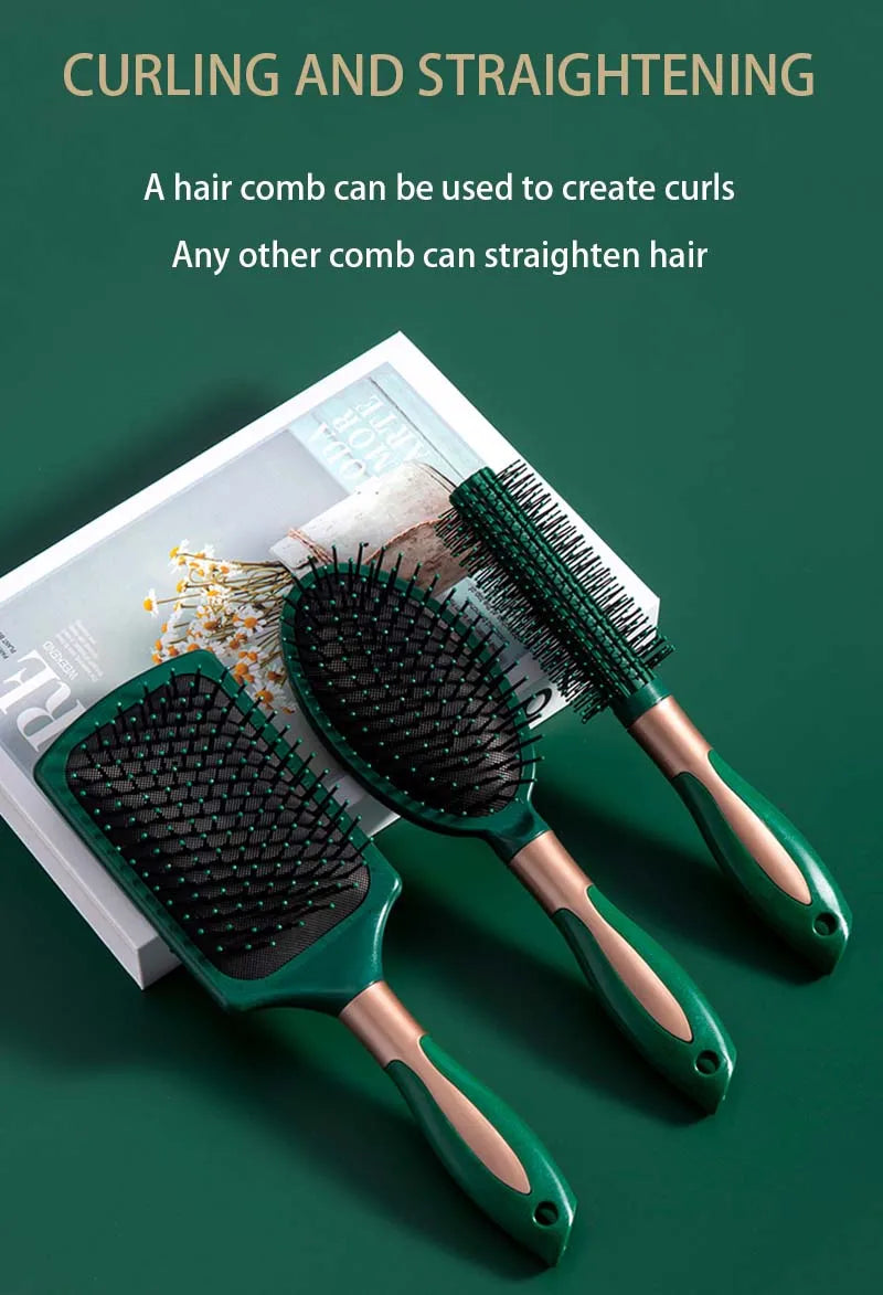 Escova de cabelo oval